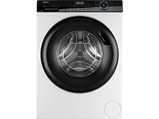 Lave-linge hublot - Haier I-Pro Series 3 HW90-BP14939-S, 9 kg, 1400 tr/min, Motor Inverter, Vapeur, Antibactérien, Blanc